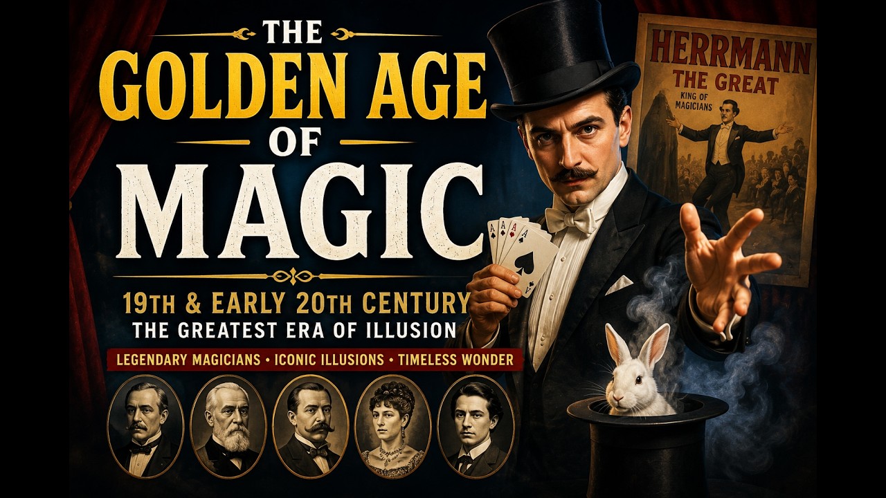 The Golden Age of Magic | Houdini, Illusions & the Great Magicians Who Changed Entertainment Forever