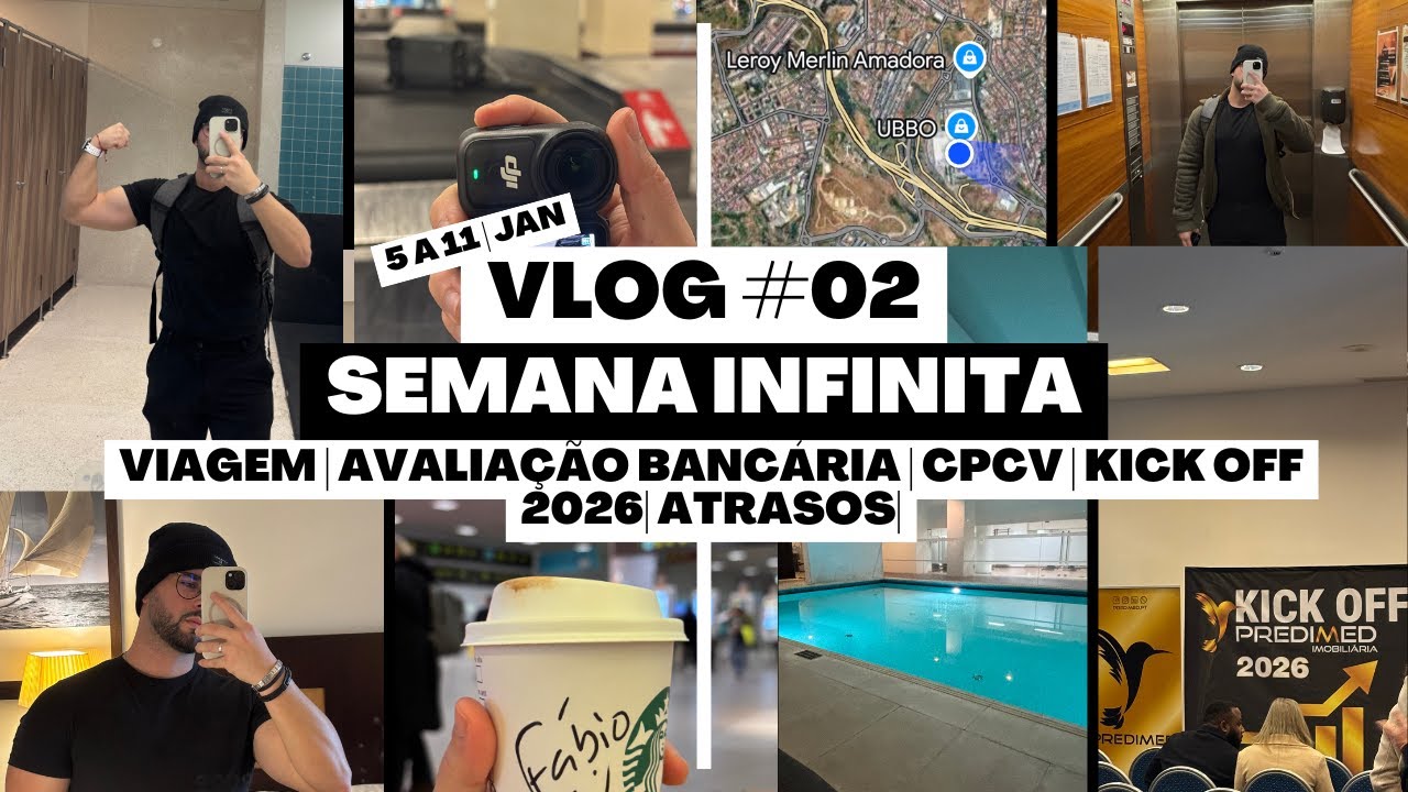 Uma Semana Infinita… Escritura Feita, Avaliação Complicada e Fiquei Preso em São Miguel | VLOG #2