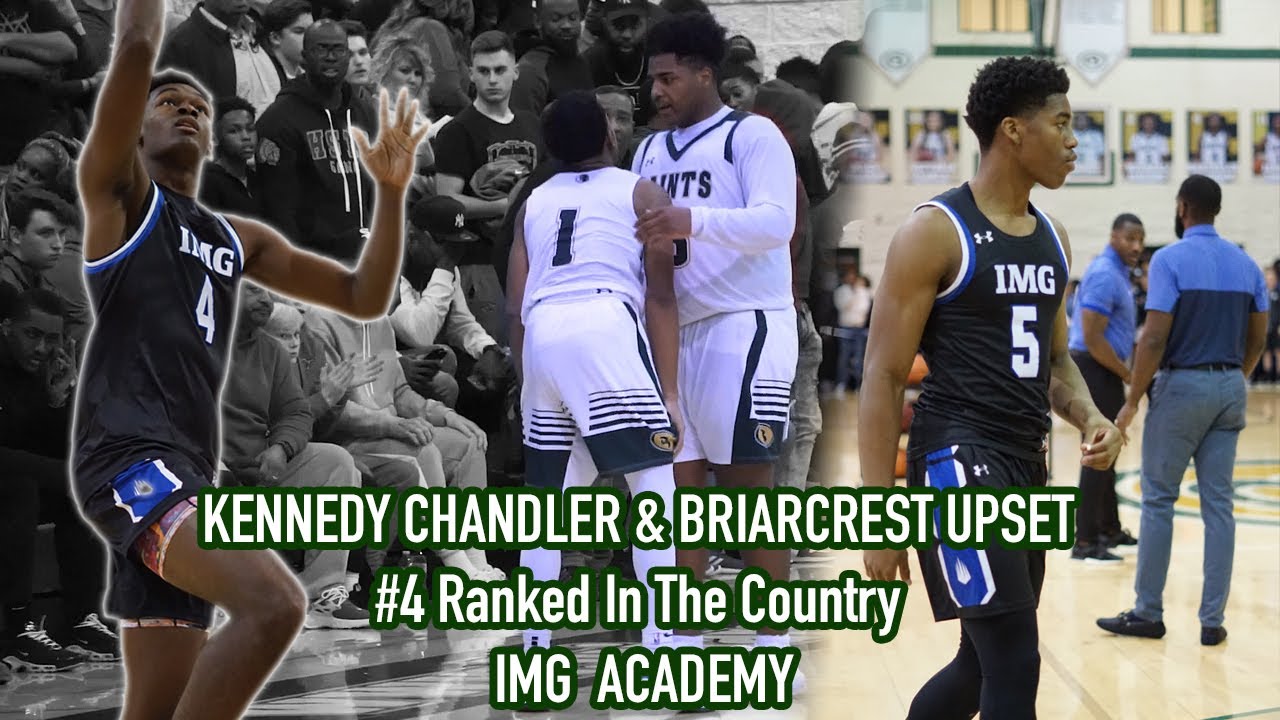 KENNEDY CHANDLER & Briarcrest UPSET #4 Ranked IMG At The Memphis Hoopfest | FANS CHANT OVERRATED