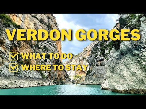 Travel Vlog Part 3 | Exploring the South of France 🇫🇷 | Verdon Gorges, Moustiers Sainte Marie & More