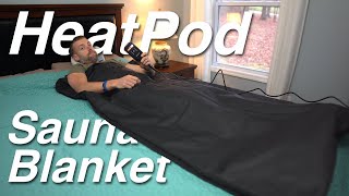 HYDRAGUN HeatPod Sauna Blanket Review / The benefits of a sauna at home! screenshot 5
