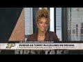 Stephen A.'s unhappy with Purdue's AD: 'He might be that ignorant' 😳 | First Take