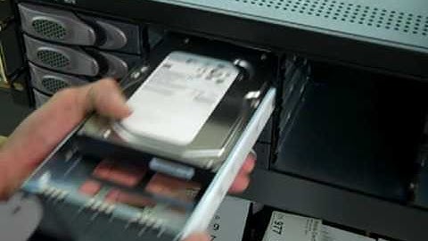 How to remove Hard Drive from 16 Bay Vision Server