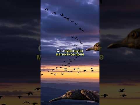 Птицы - живые навигационные компьютеры ⚡️