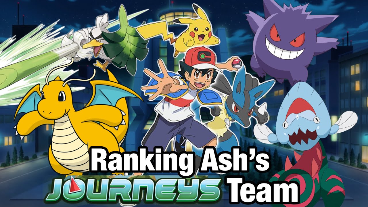 Ranking Ash's Team in Pokémon Journeys! - YouTube
