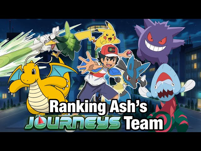 Pokemon - Ash's Journey  Pokemon, Ash pokemon, Pokemon teams