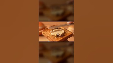 Mini Saturn Planets on Toast ASMR 🔮🥪 | #asmr #shorts #explore