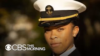 U.S. Naval Academy names first Black female brigade commander