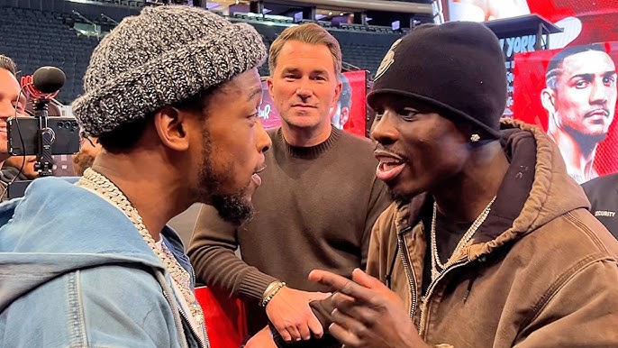 HEATED Richardson Hitchins RUNS UP on Keyshawn Davis in TENSE confrontation! - YouTube