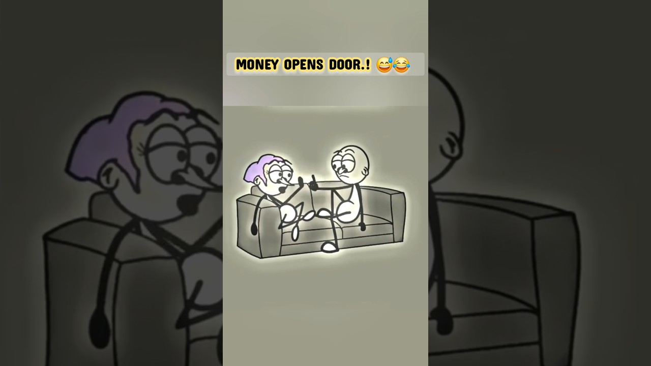 Money opens door.!😂😅