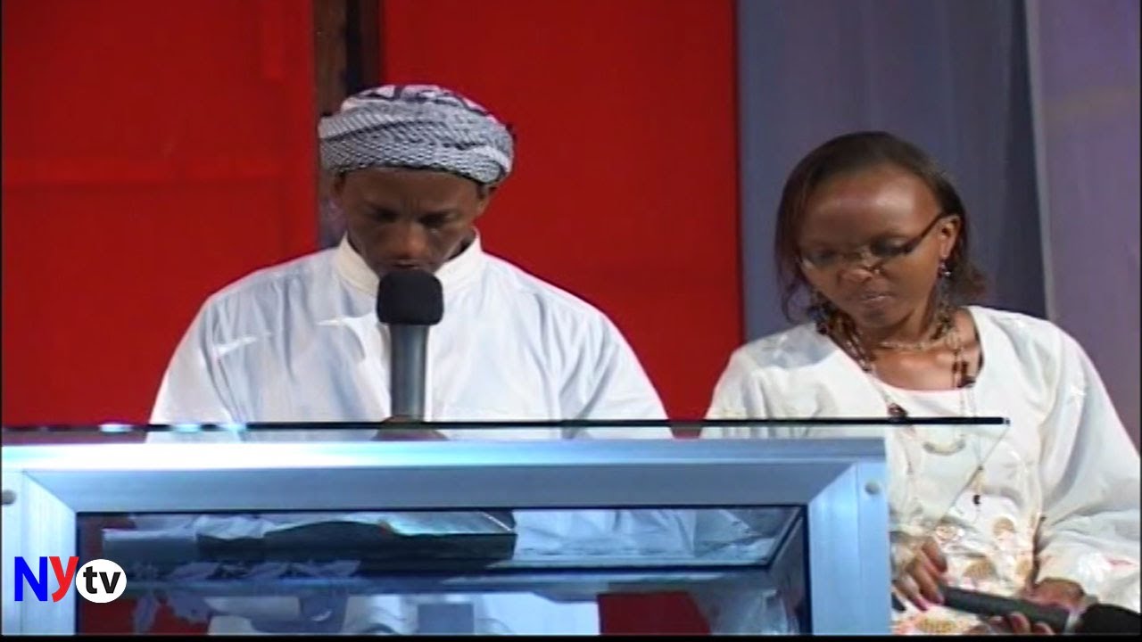 PARTY.1.MAPITO YA MTUMISHI WA MUNGU ADAM HAJI NA MKE WAKE