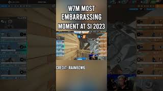 W7M Worst Moment At S.I 2023 😂#shorts