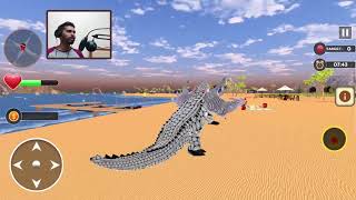 Animal Crocodile Attack Sim screenshot 3