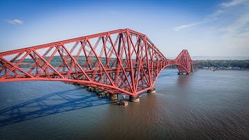 Forth Bridge Drone Flyaround