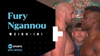 💥 LET'S GET READY TO RUMBLE! | Tyson Fury vs Francis Ngannou Weigh-In + Final Face-Off! 🥊