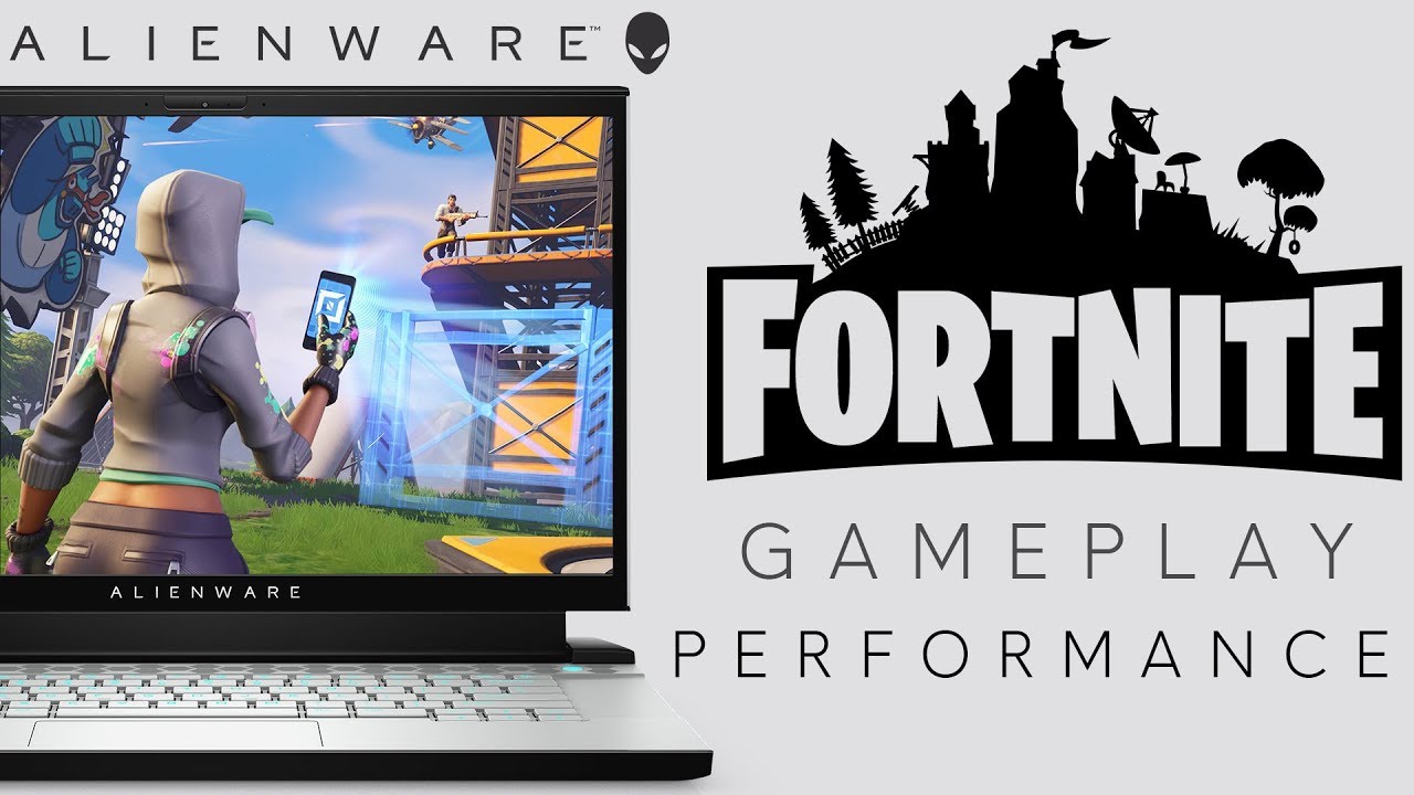 Fortnite Performance Gameplay Alienware M15 R2 Gaming Laptop Youtube