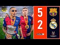 برشلونة 5 2 ريال مدريد نهائى كاس السوبر الاسبانى 2025 تعليق فارس عوض 
