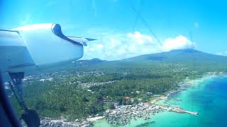 Philippine Airlines Bombardier Dash 8 Q400 Landing Jolo, Sulu