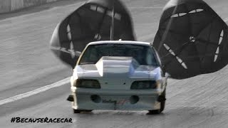 6 Second 2600+ RWHP Twin Turbo 572ci Foxbody Mustang at the Radial Prep Track Hire! | DS Racing | by #BecauseRacecar 1,726 views 7 months ago 11 minutes, 36 seconds