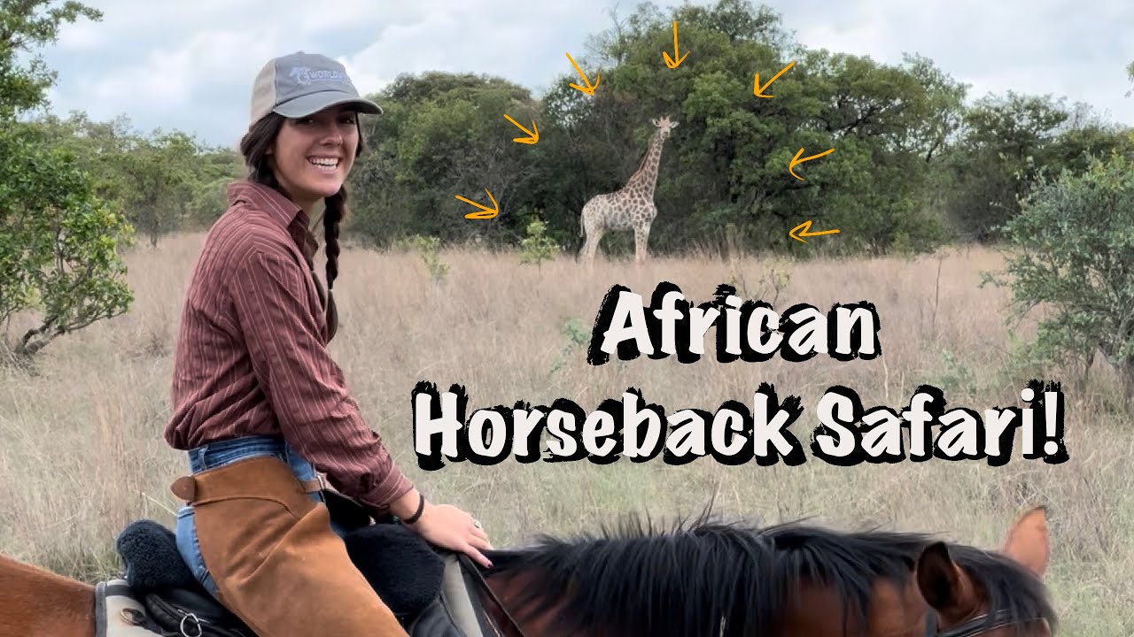 Отправляйтесь со мной в конное сафари по Африке!