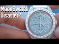 Unboxing & Review Swatch x Omega Bioceramic MoonSwatch Mission to Uranus SO33L100 + watch score