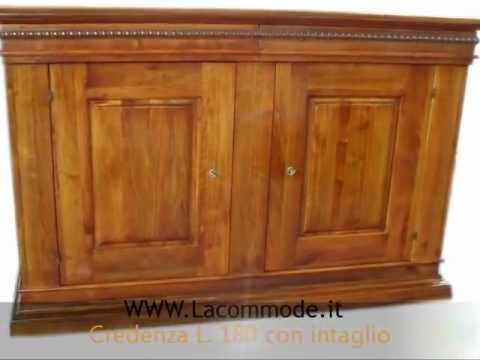 La commode: credenze madie classiche artigianali in legno massello ... Credenze classiche