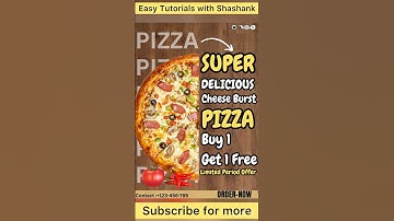 🍕#tutorial #canva #ytshorts #trending #howto #shorts