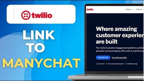How To Link Twilio To Manychat