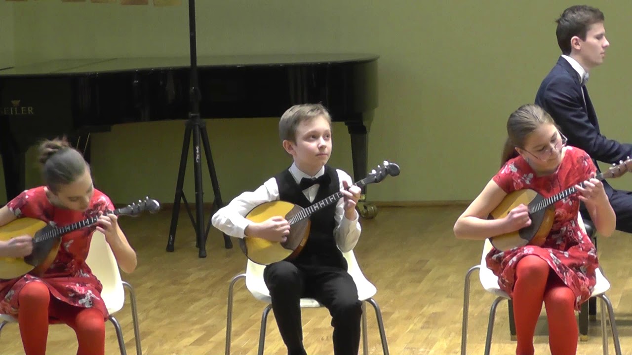 А.ЦЫГАНКОВ Фантазия на тему р.н.п. «Белолица-круглолица» исп. ансамбль ...