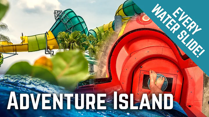 All Water Slides at Adventure Island Tampa 2022 GoPro POV