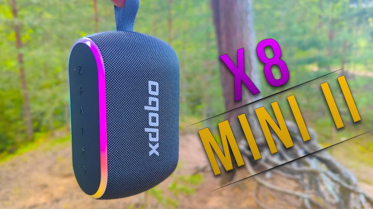 XDOBO X8 MINI II - Самая Мощная Маленькая Блютуз Колонка в 2025