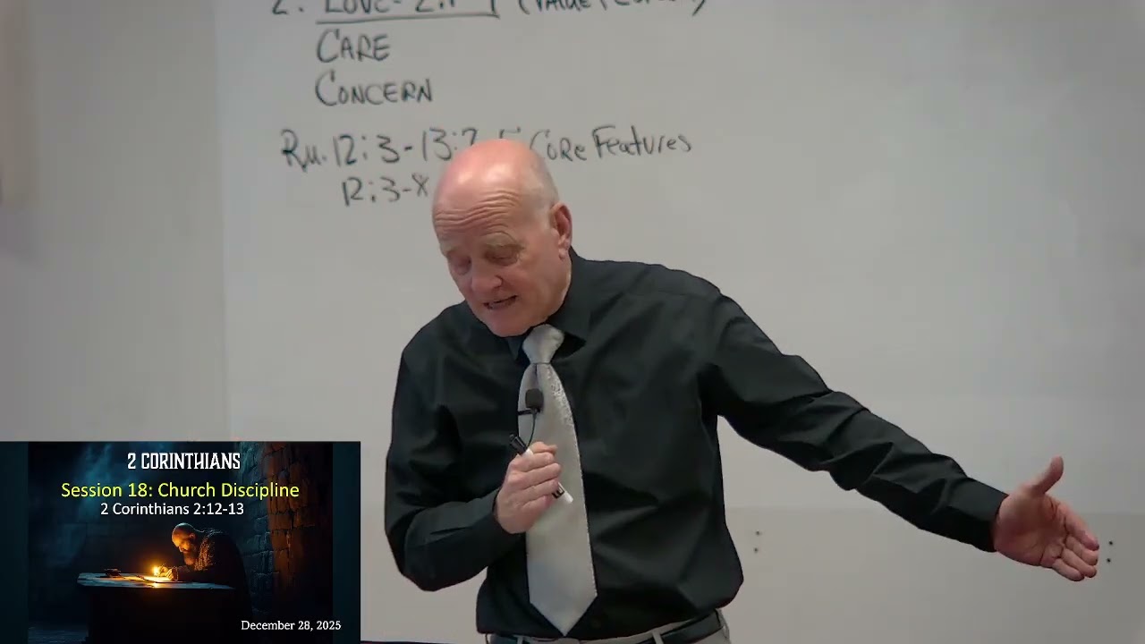 2 Коринфянам - Занятие 18 - Церковная дисциплина - 2 Коринфянам 
