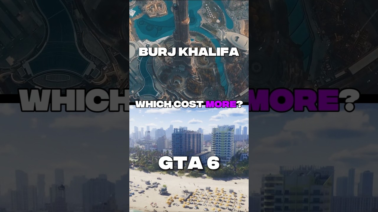 GTA 6 Cost More Than The Burj Khalifa?!