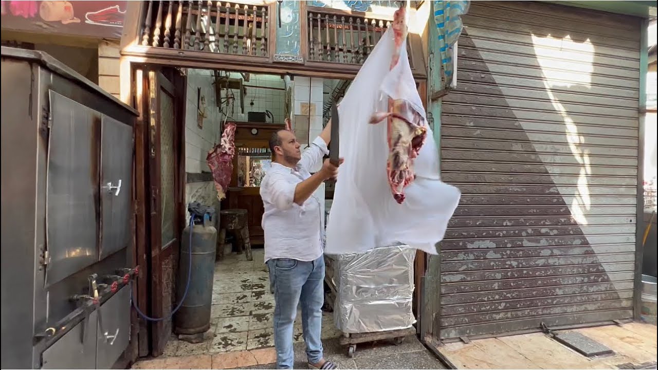 حواوشي  اللحمة الملفوفة في الغورية