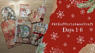 #A2ZofChristmasCraft Catchup ✨ (  Another Giveaway!) ✨ | Christmas Junk Journal Ideas