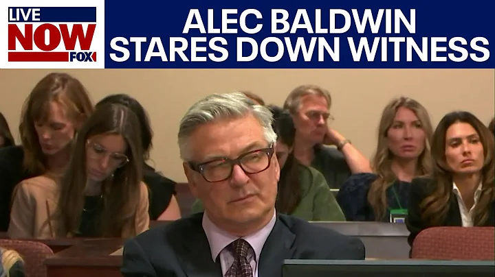 Alec Baldwin Trial Stare Down: Alec locks eyes with officer that was at the scene | LiveNOW from FOX