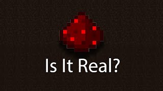 Is MineCraft Red Stone Real?