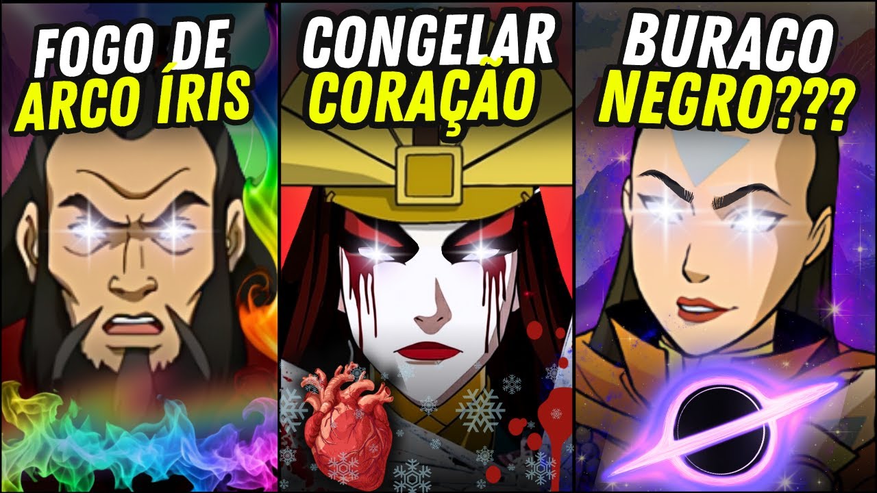 TODAS AS SUBDOBRAS DE AVATAR! 🌊🪨🔥💨