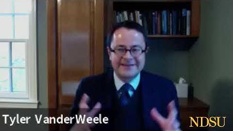 Tyler VanderWeele at the Challey Institute | Human Flourishing