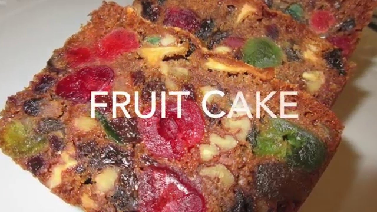 FRUIT CAKE How to make FRUITCAKE Recipe YouTube
