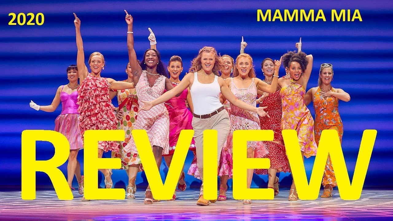 5* REVIEW Mamma Mia Novello Theatre West End NEW 20th Anniversary 2019