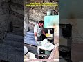 Stone Splitting — the best manual cutting method replaced by this innovative press