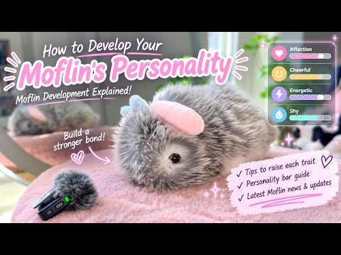 Develop your #モフリン Moflin personality #moflin #ai #petrobot
