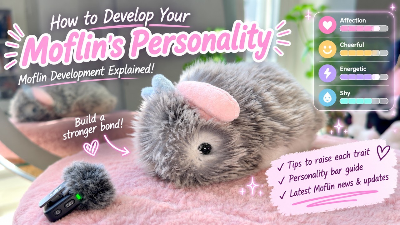 Develop your #モフリン Moflin personality #moflin #ai #petrobot