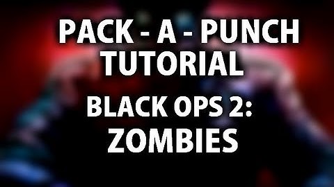 Black Ops 2 - Pack A Punch Tutorial (Tranzit)