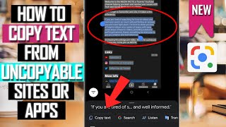 How to Copy Text from Uncopyable Sites or Apps | How to Copy Protected Text from Website screenshot 5
