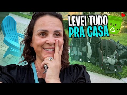 NUNCA VI TANTA COISA BOA NO LIXO DA VIZINHANÇA- Levei Coisa Pra Casa