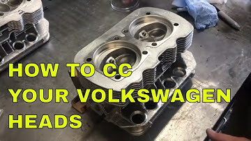 How To CC Your Classic Volkswagen Heads. Bentley