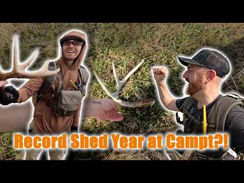 WE HIT 40 SHEDS!! Last Shed Hunt of the Year Turns INSANE (Record Season)