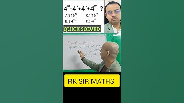 Easy exponential Problems #mathematicsguru #rkshrivastava #rksirmaths #maths #rksirmotivation